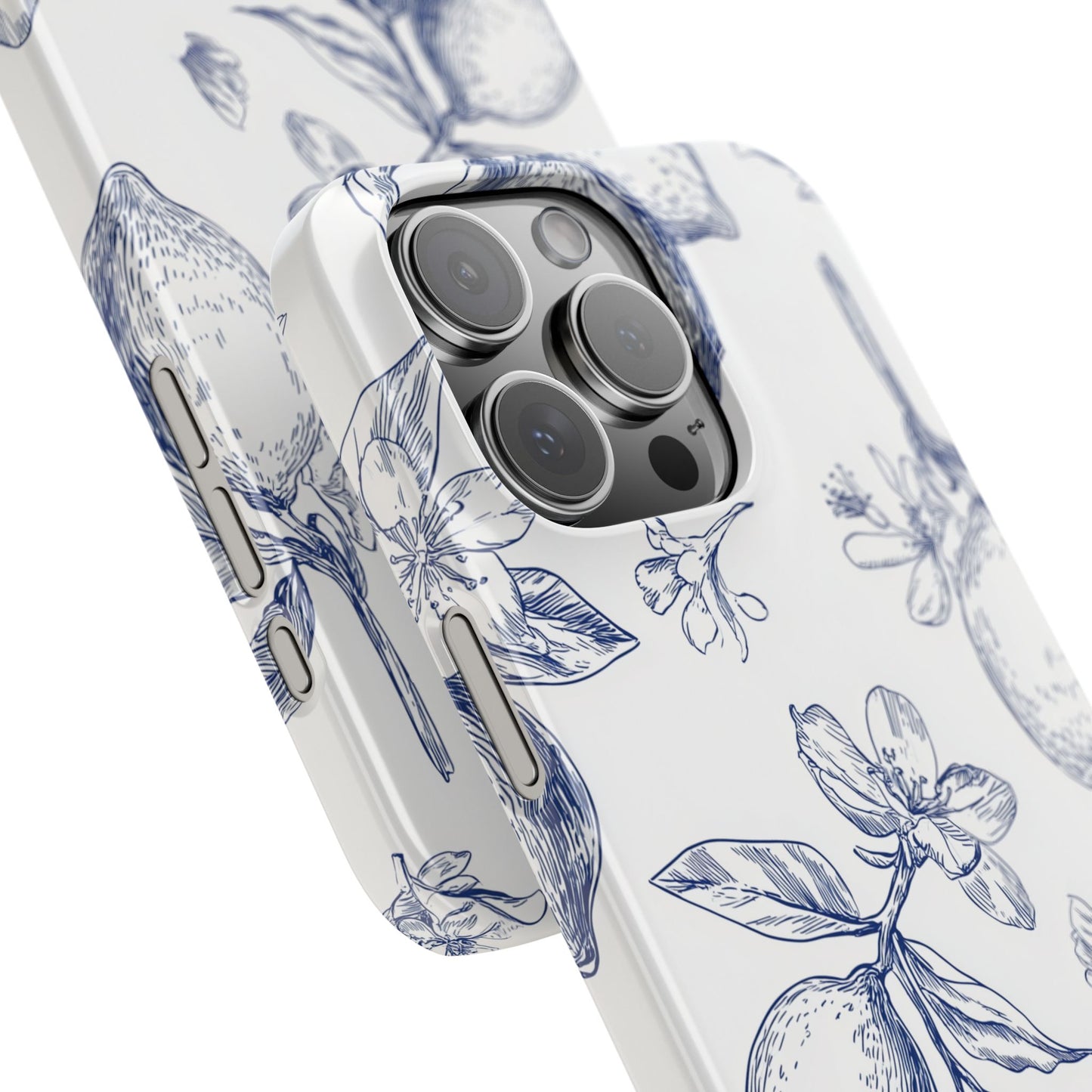 Indigo Sketch - Slim Phone Case