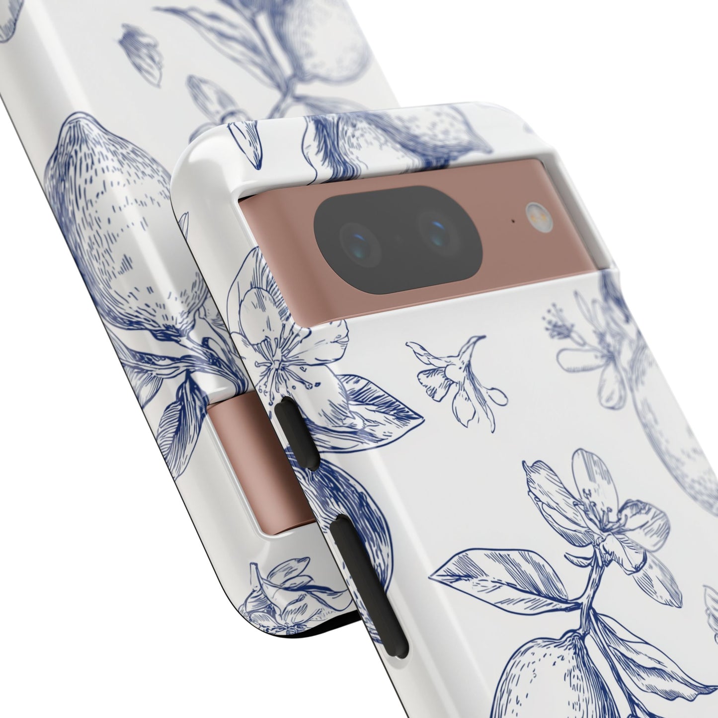 Indigo Sketch - Tough Phone Case