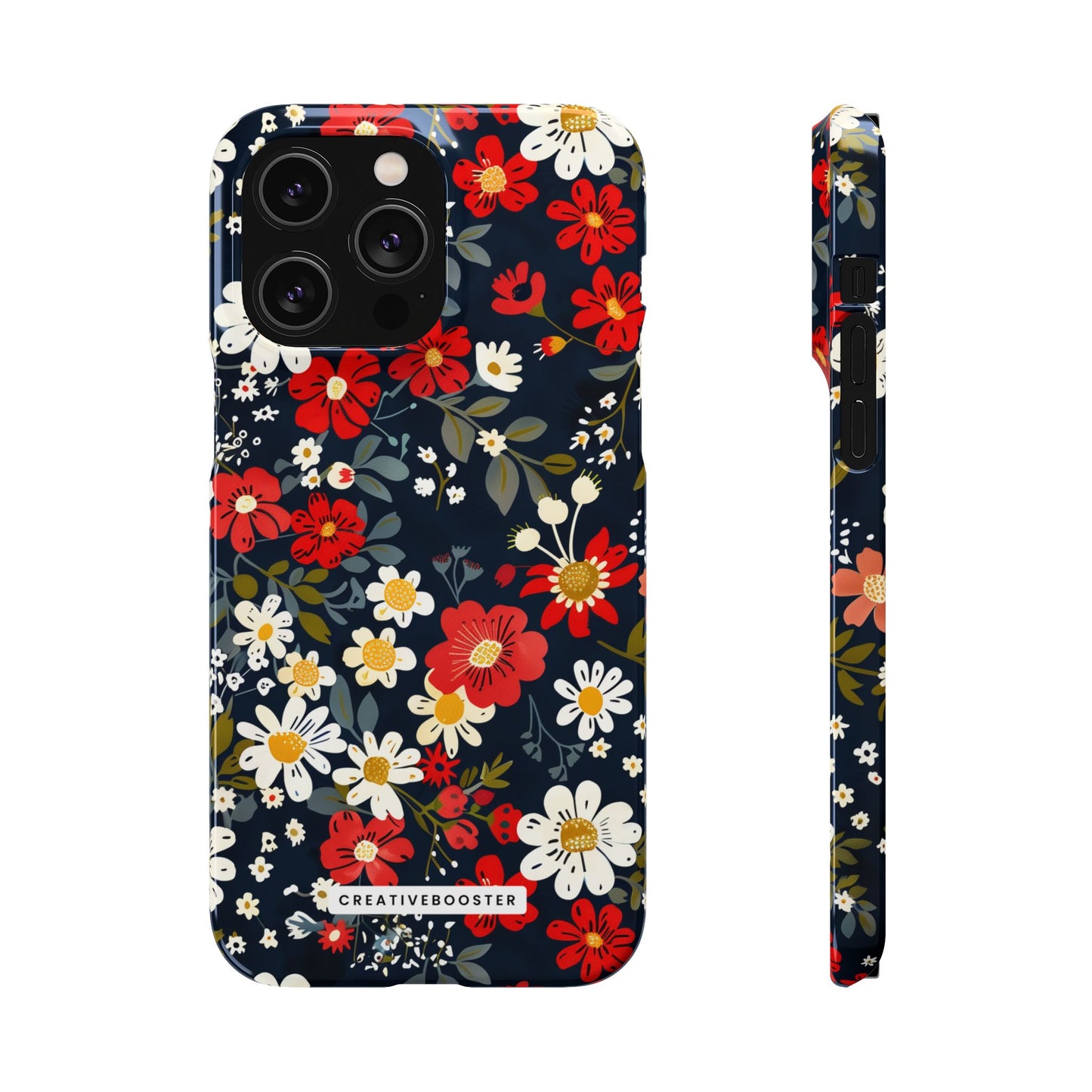 Retro Daisy - Slim Phone Case