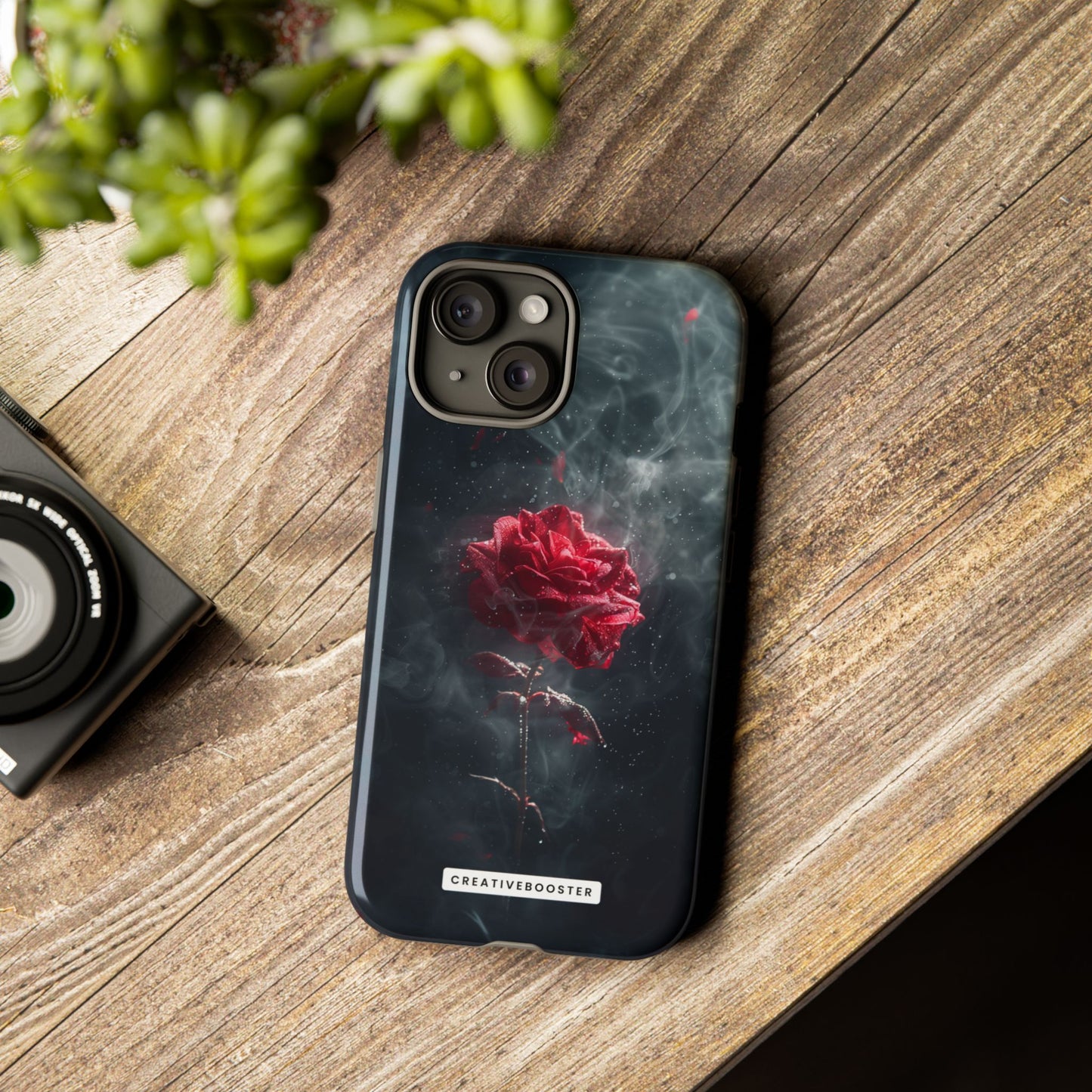 Midnight Rose - Tough Phone Case
