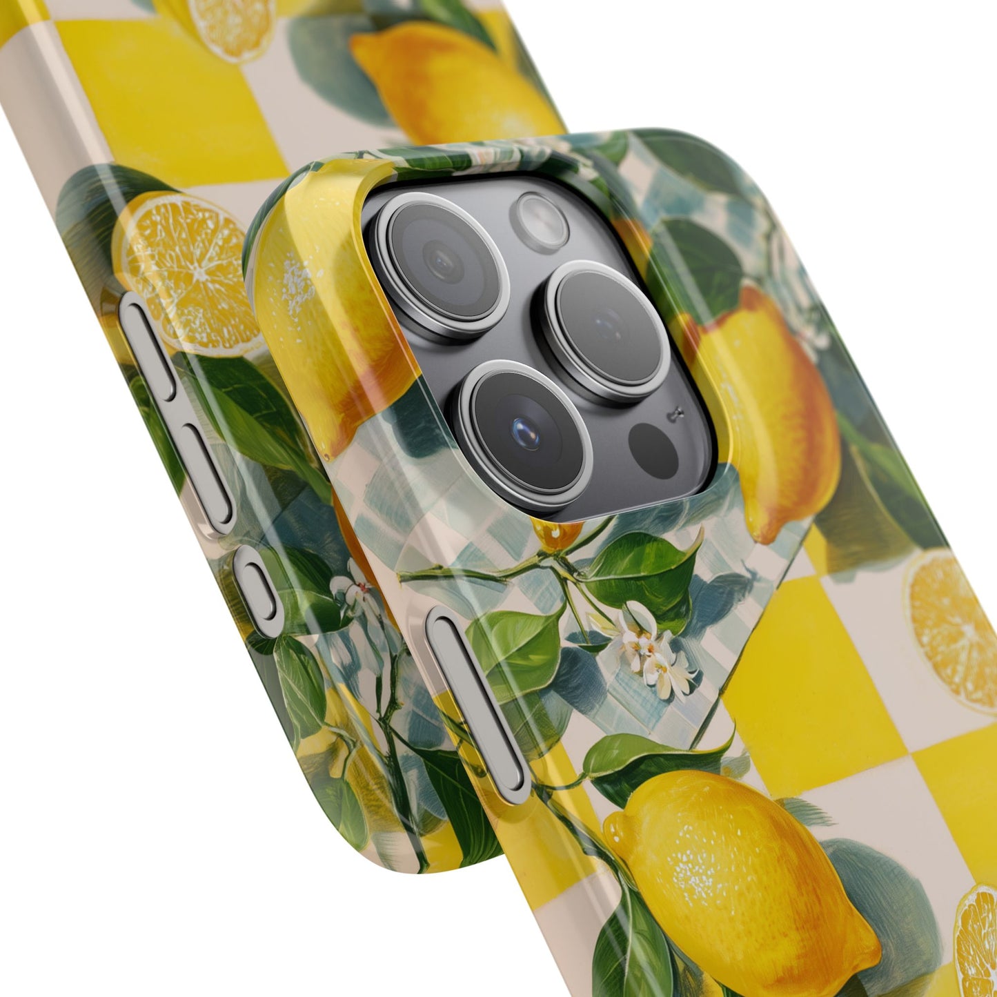Picnic Lemon - Slim Phone Case