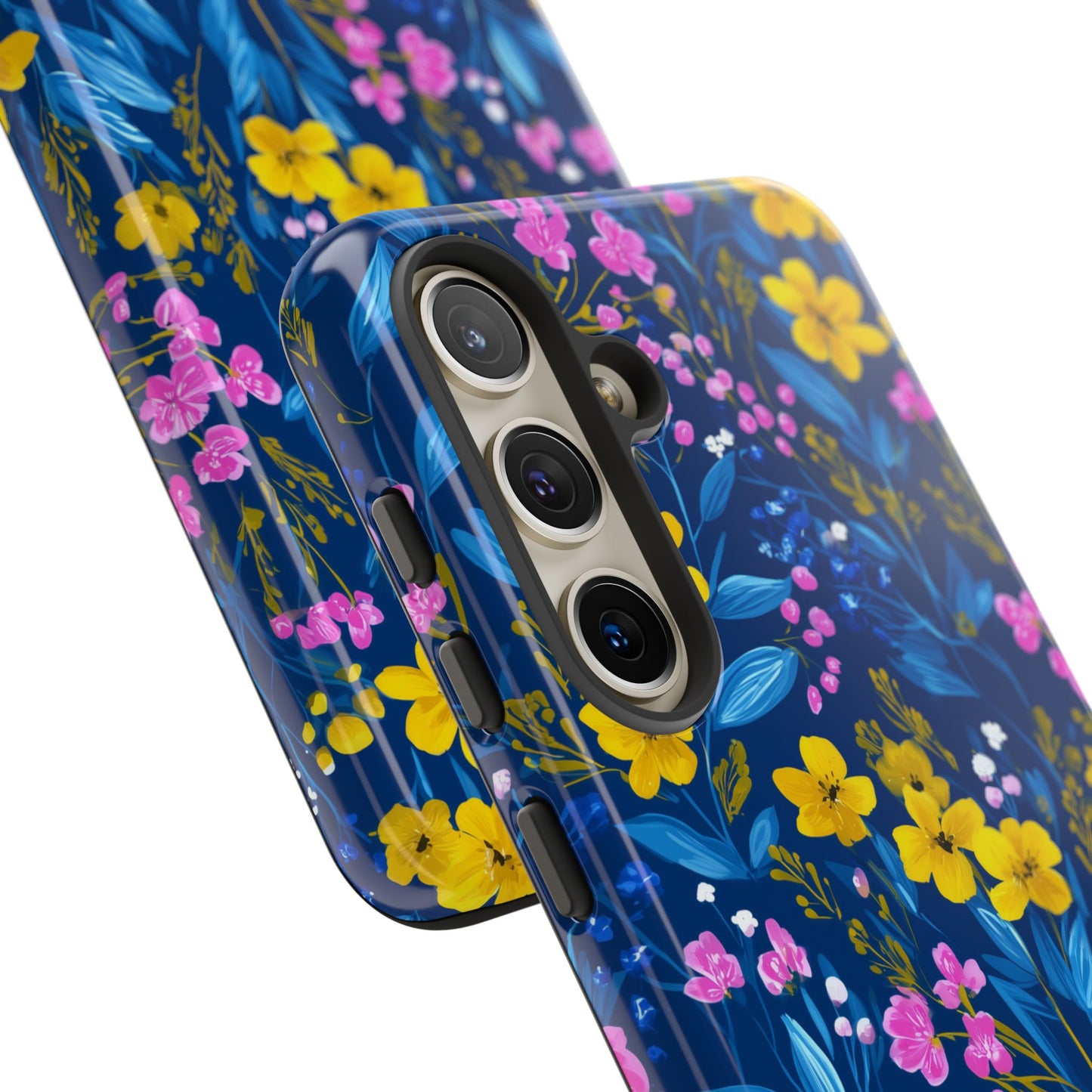 Midnight Petals - Tough Phone Case