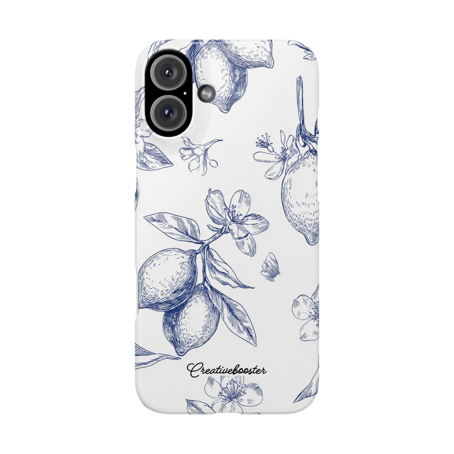 Indigo Sketch - Slim Phone Case