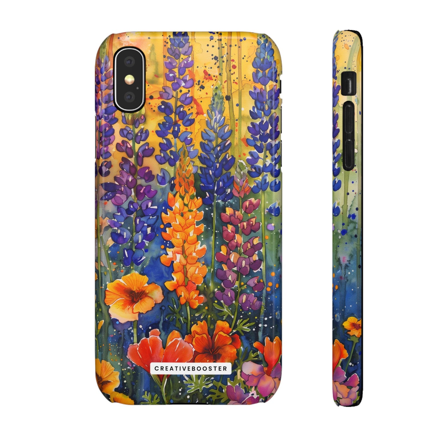 Sunset Lupine - Slim Phone Case
