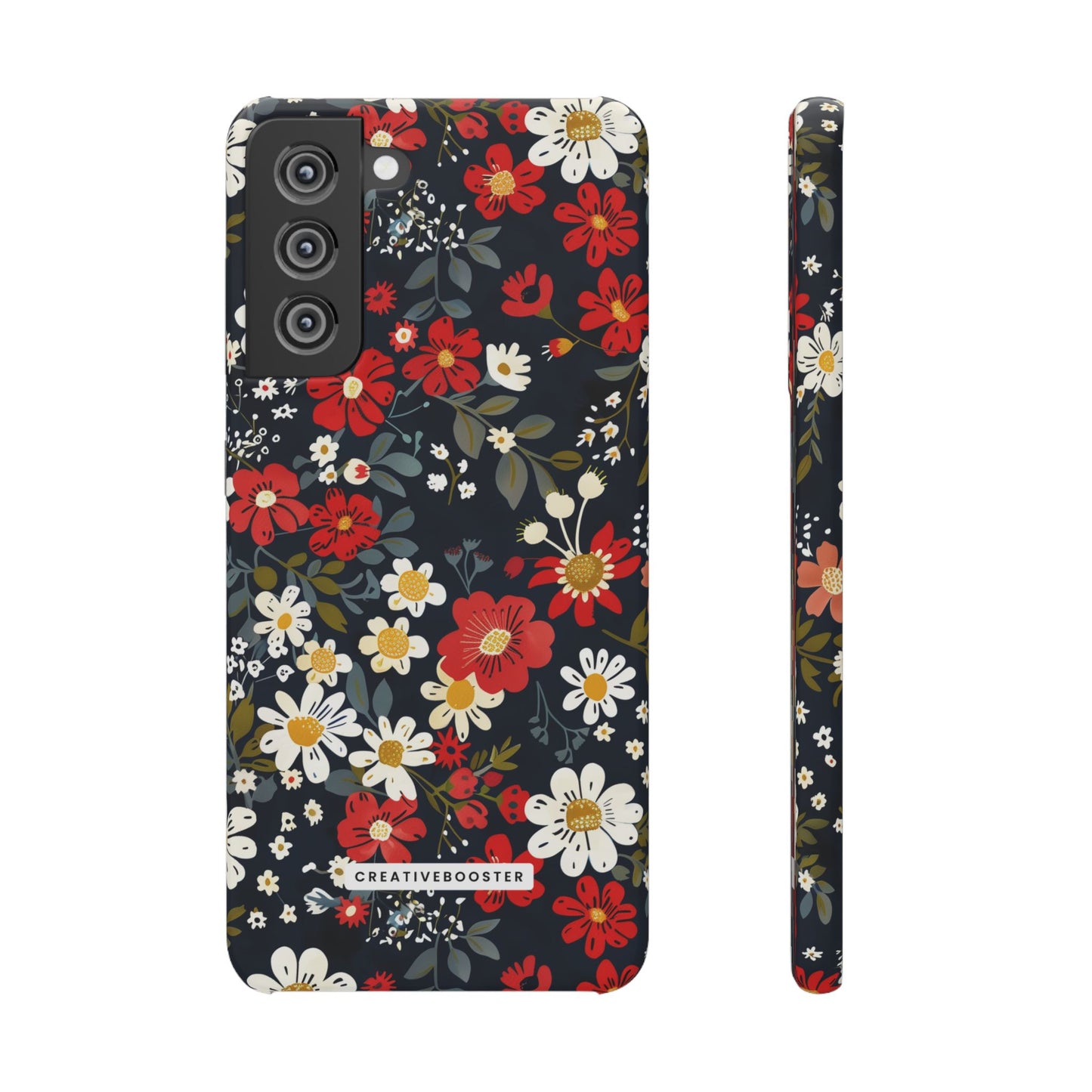 Retro Daisy - Slim Phone Case