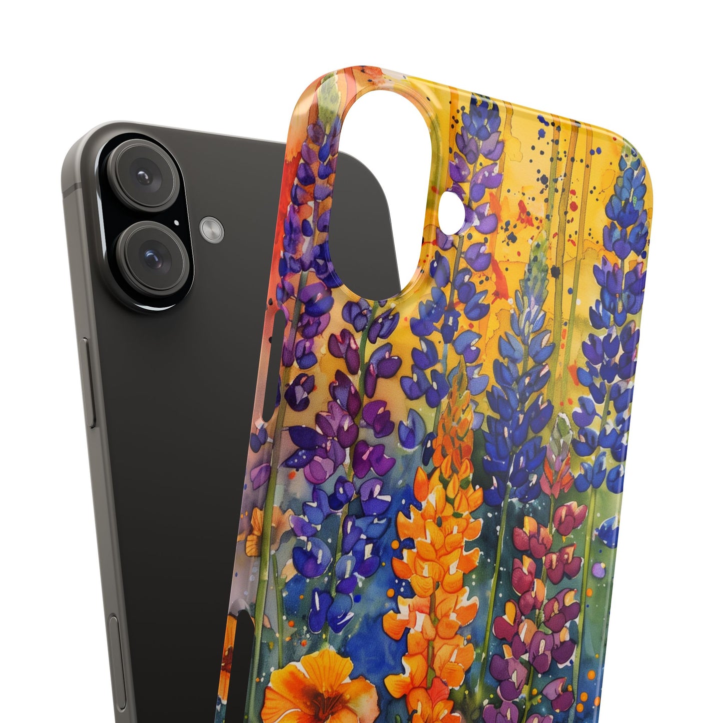 Sunset Lupine - Slim Phone Case