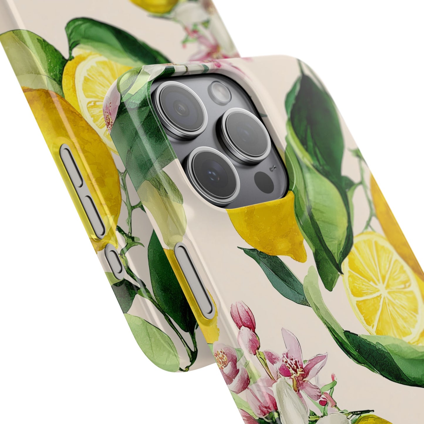 Lemon Blossom - Slim Phone Case