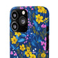 Midnight Petals - Slim Phone Case