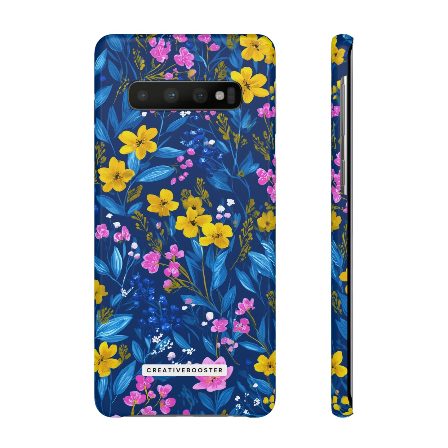Midnight Petals - Slim Phone Case