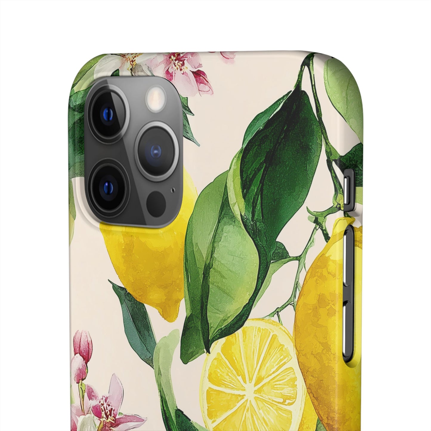 Lemon Blossom - Slim Phone Case