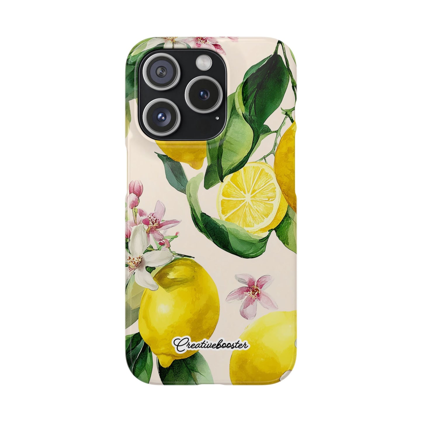 Lemon Blossom - Slim Phone Case