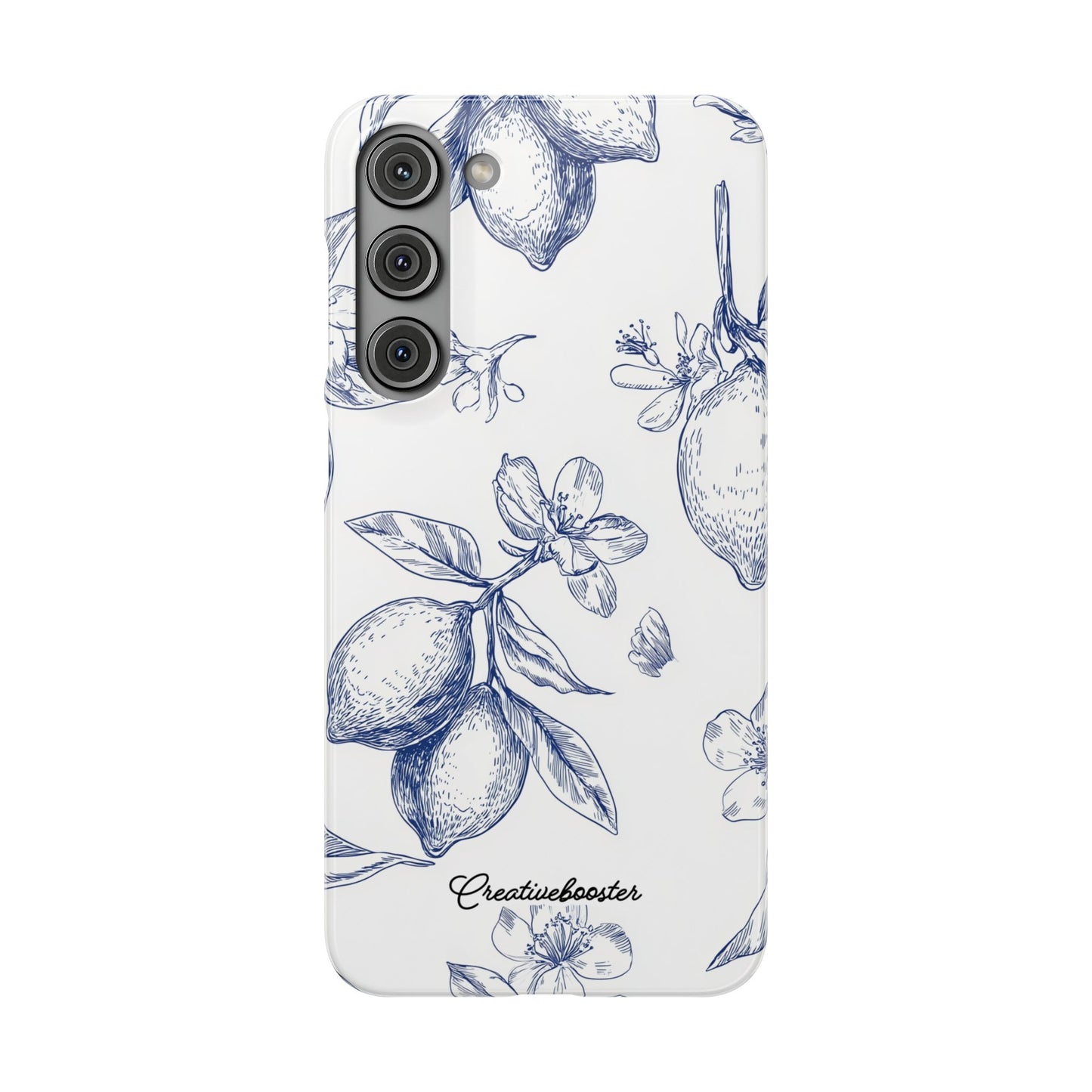 Indigo Sketch - Slim Phone Case