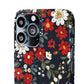 Retro Daisy - Slim Phone Case