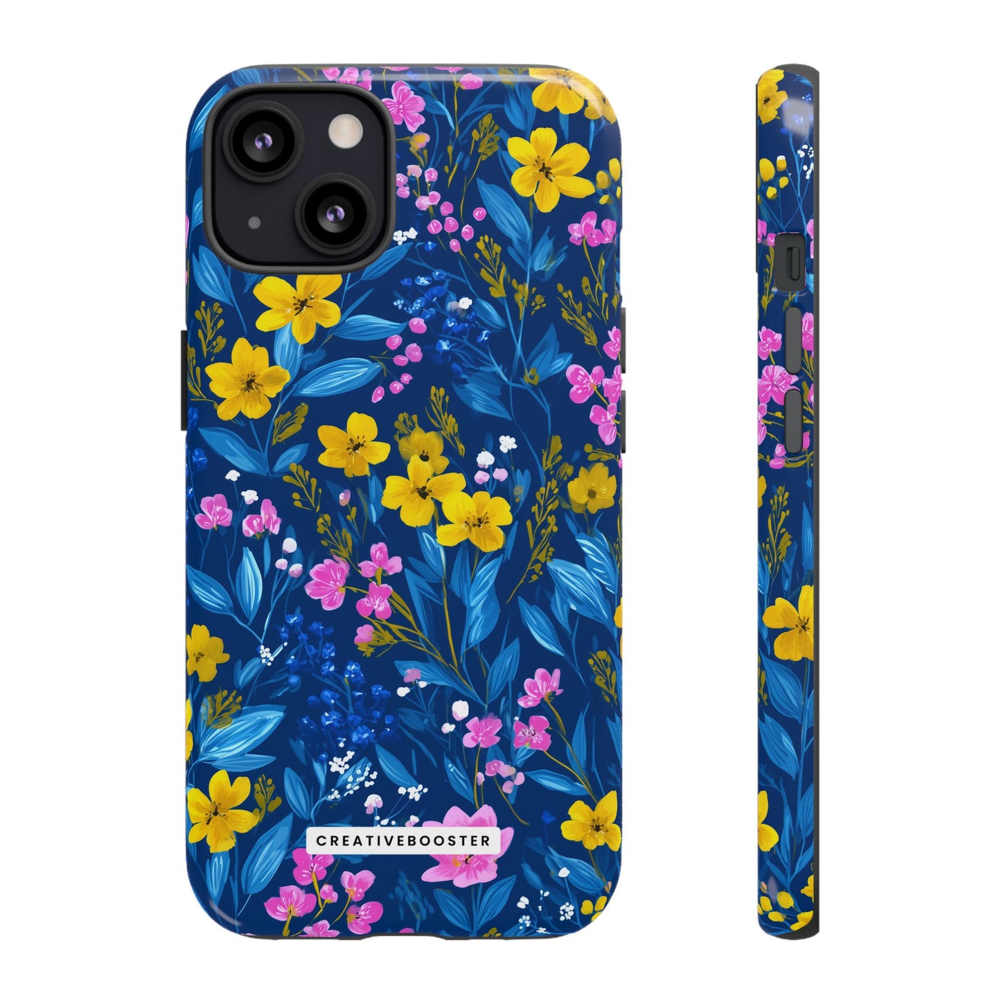 Midnight Petals - Tough Phone Case