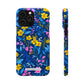 Midnight Petals - Slim Phone Case