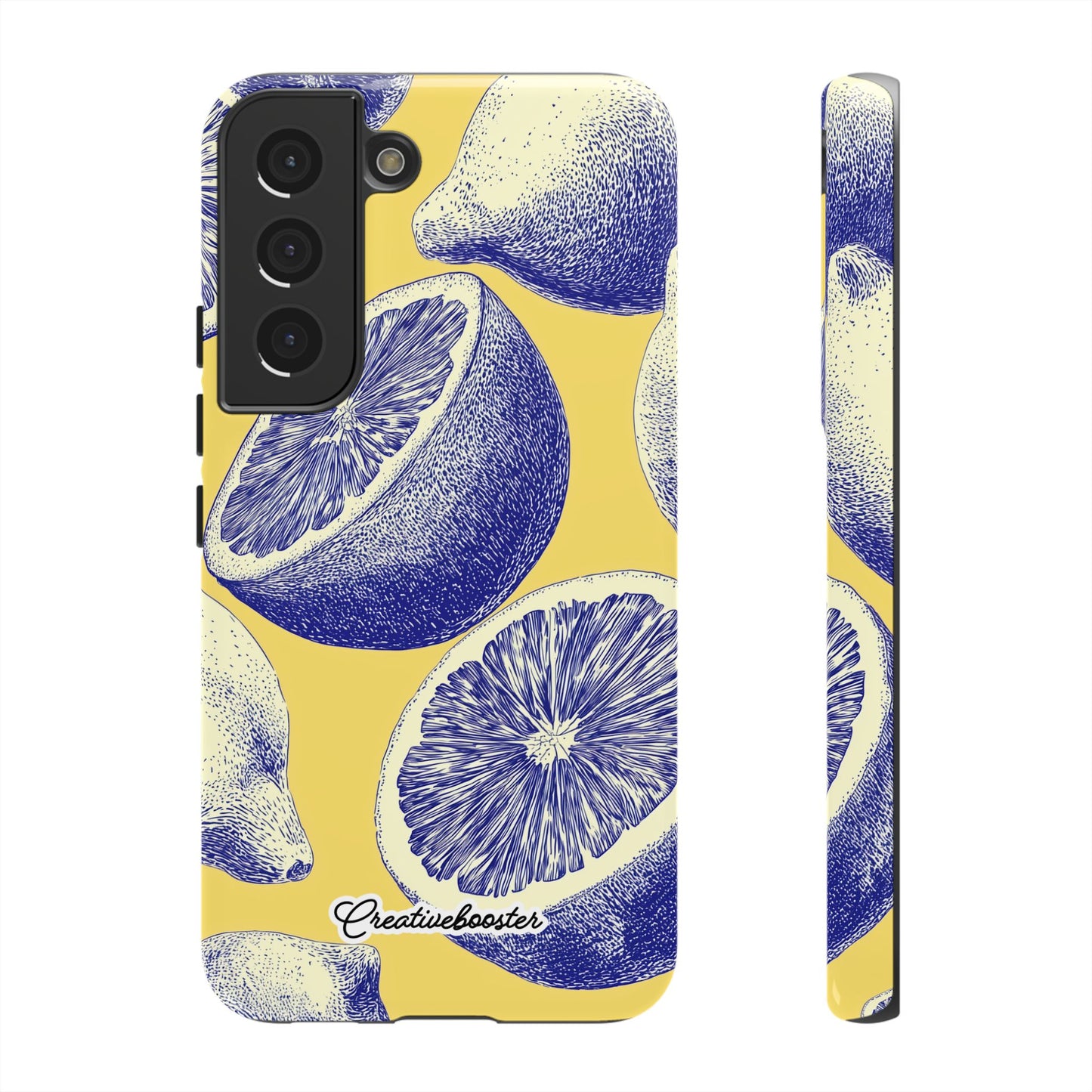 Indigo Citrus - Tough Phone Case