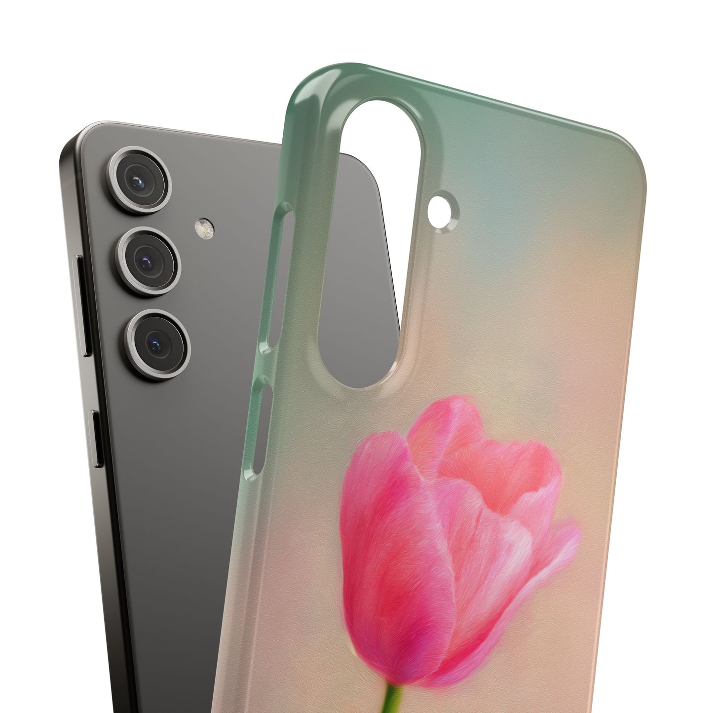 Rose Glow - Slim Phone Case