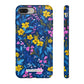 Midnight Petals - Tough Phone Case
