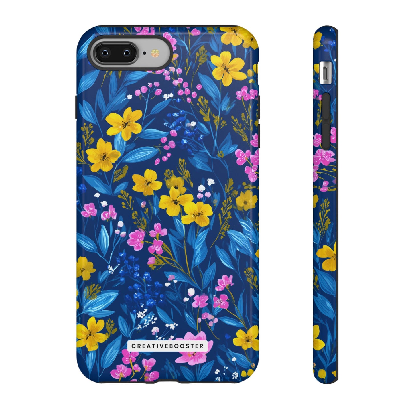 Midnight Petals - Tough Phone Case