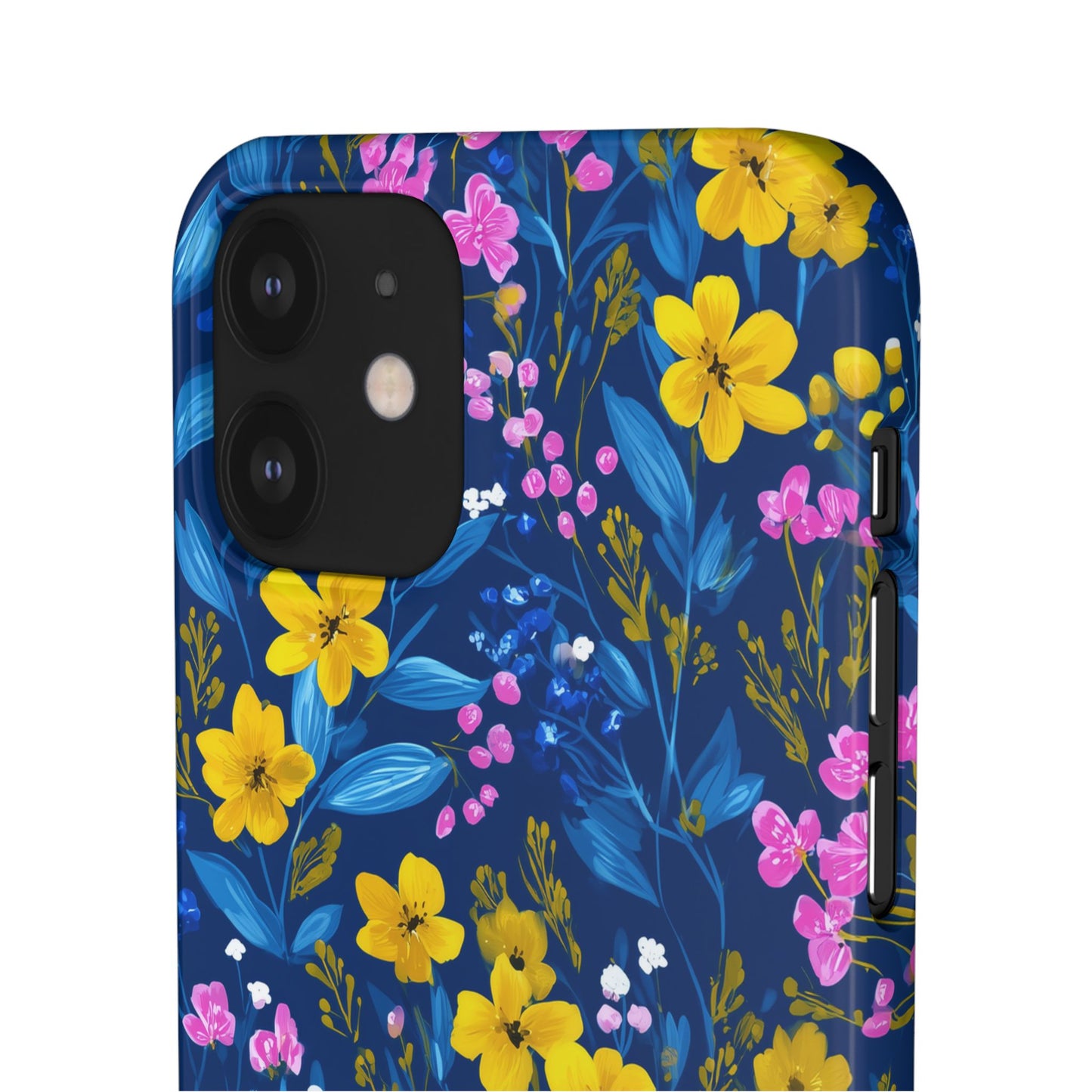 Midnight Petals - Slim Phone Case