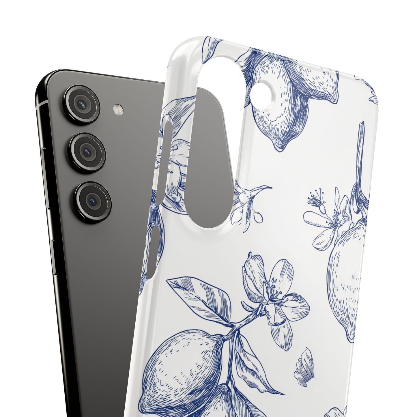 Indigo Sketch - Slim Phone Case