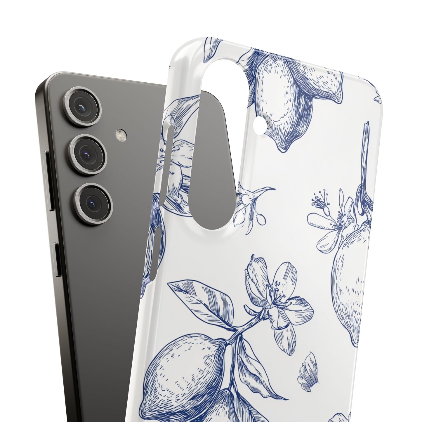 Indigo Sketch - Slim Phone Case