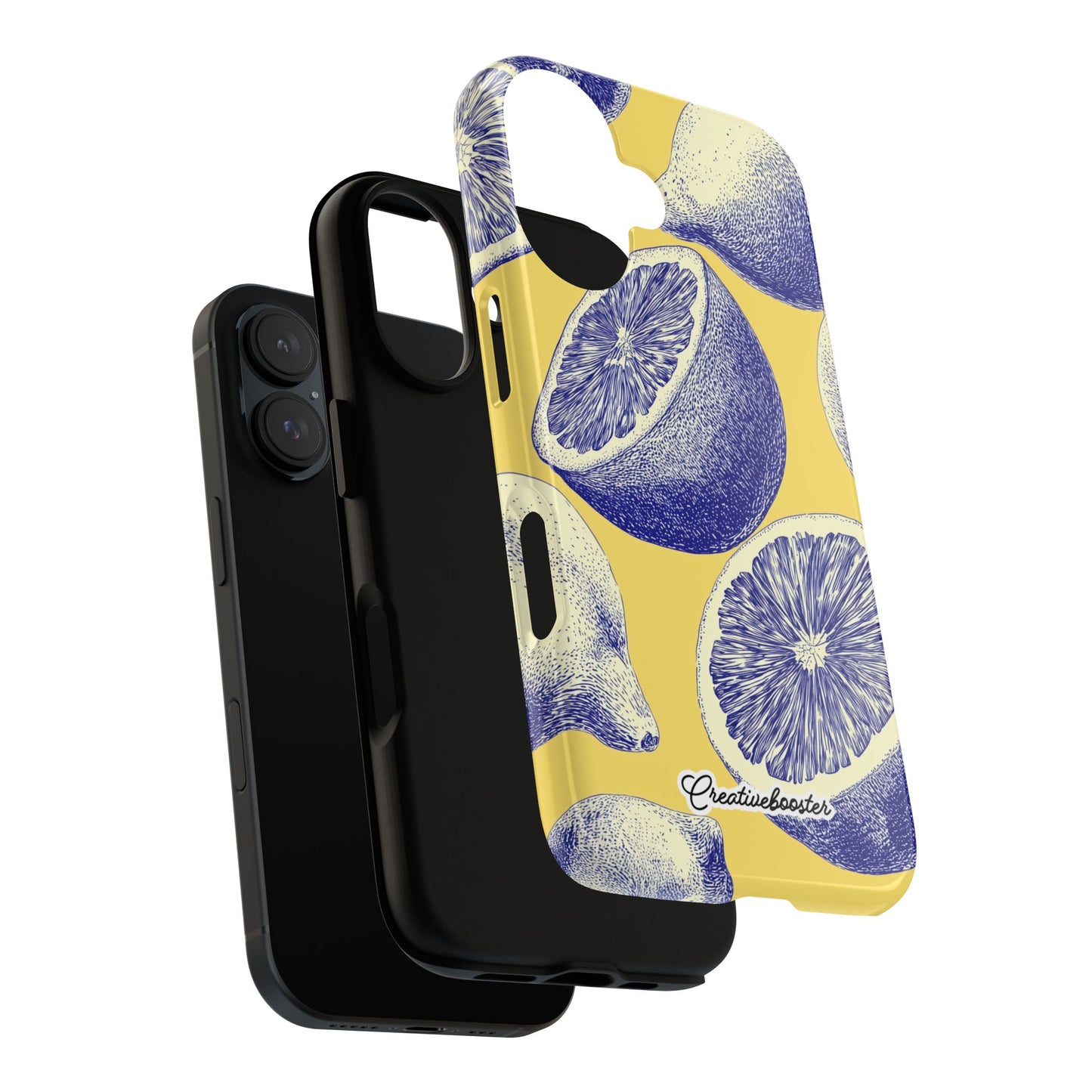 Indigo Citrus - Tough Phone Case