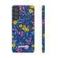 Midnight Petals - Slim Phone Case
