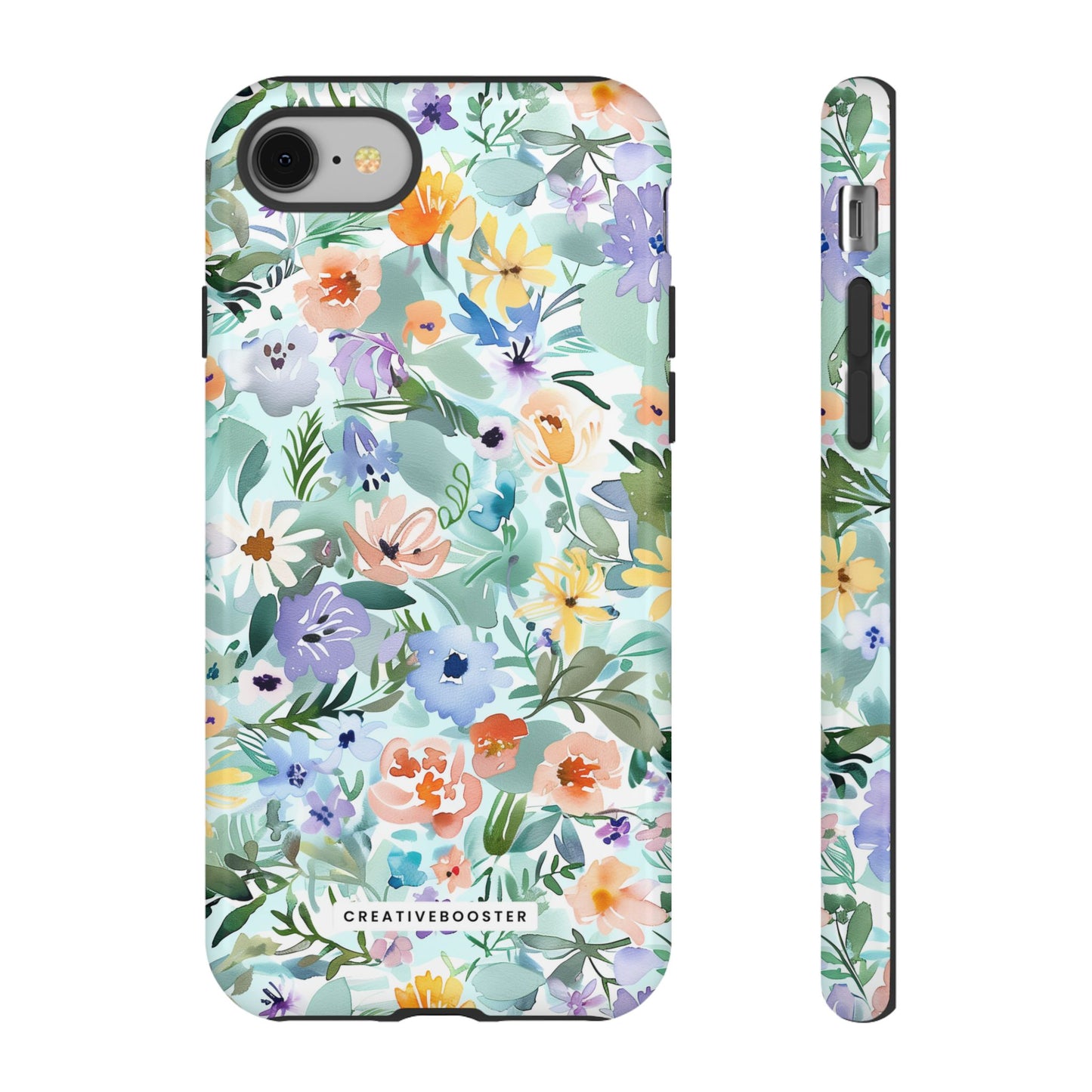 Watercolor Meadow - Tough Phone Case
