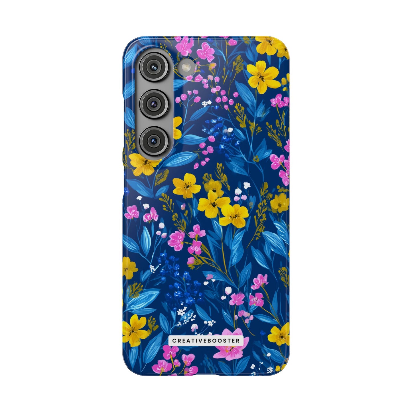 Midnight Petals - Slim Phone Case