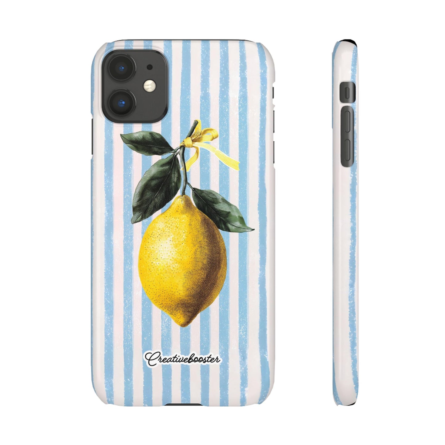 Ribbon Lemon - Slim Phone Case