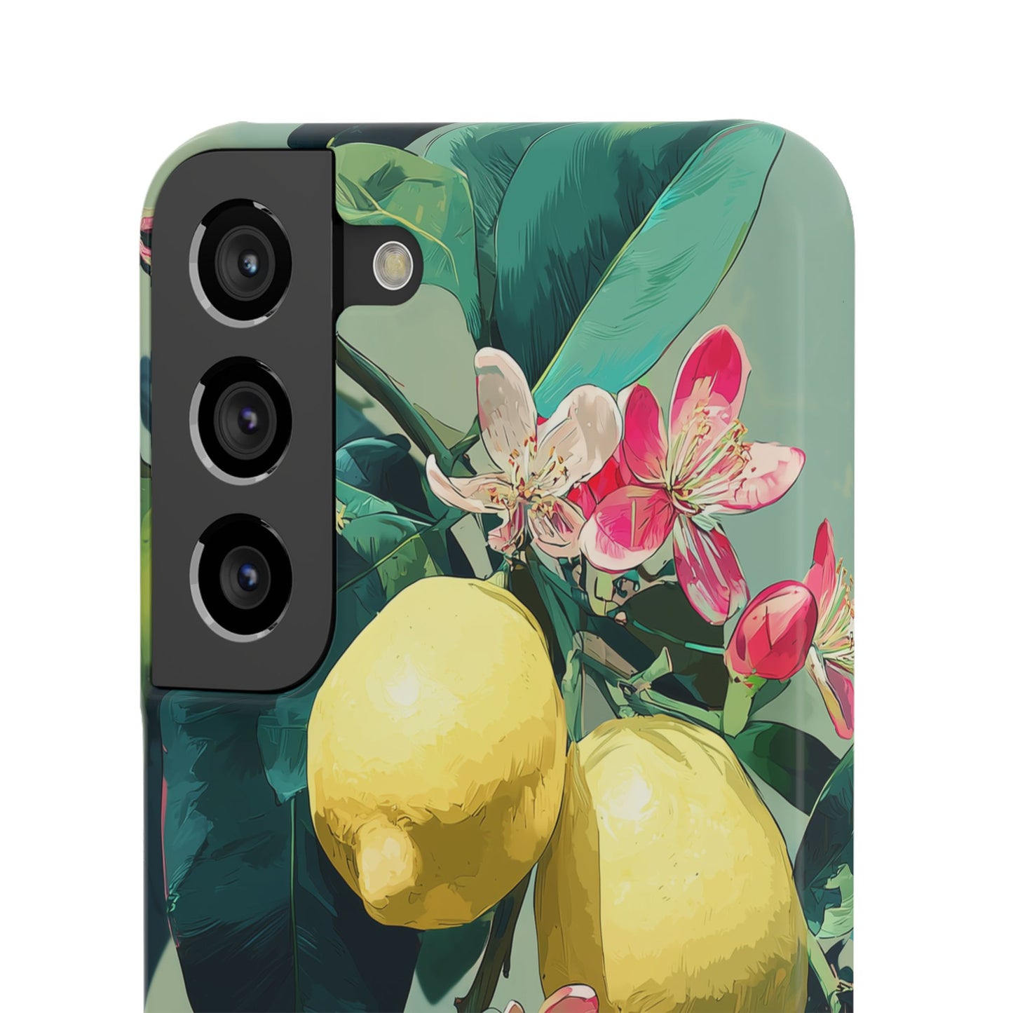 Lemon Bloom - Slim Phone Case