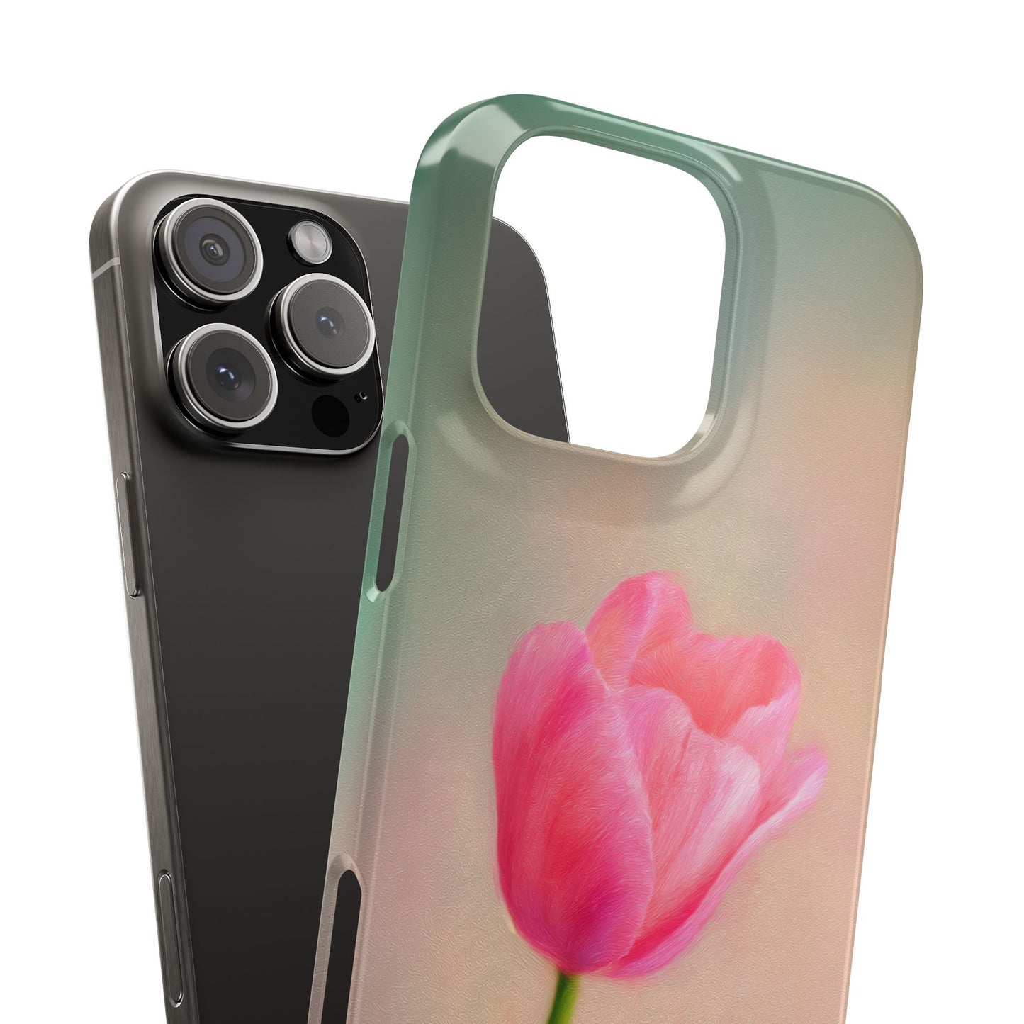 Rose Glow - Slim Phone Case