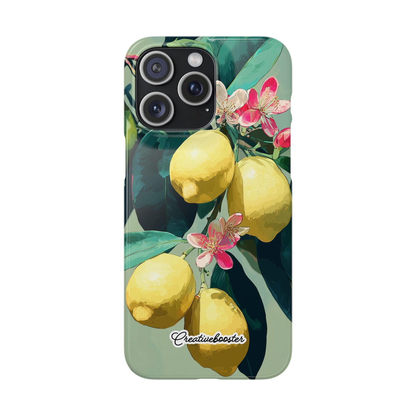 Lemon Bloom - Slim Phone Case