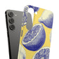 Indigo Citrus - Slim Phone Case