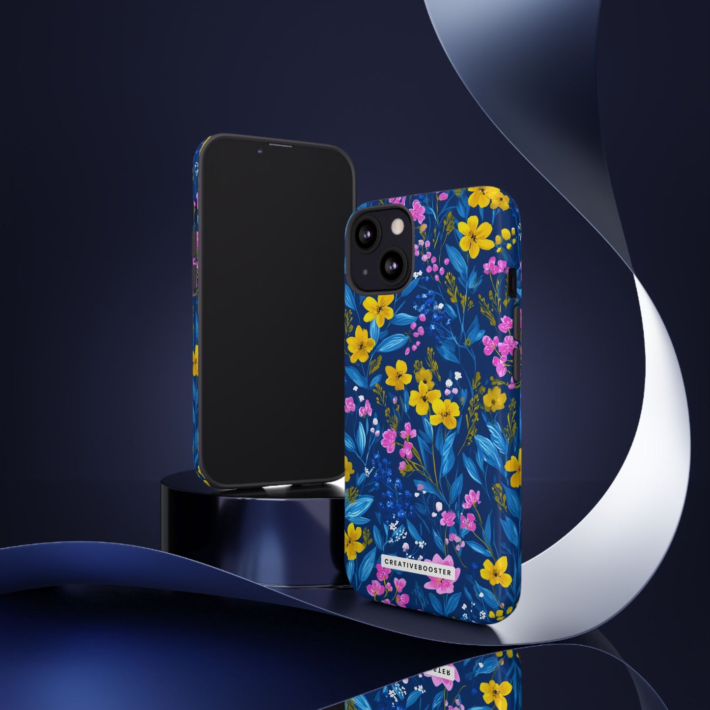 Midnight Petals - Tough Phone Case