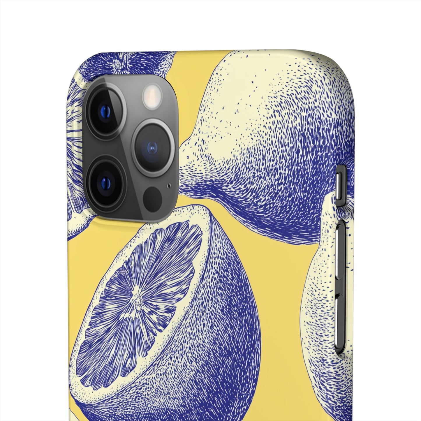Indigo Citrus - Slim Phone Case