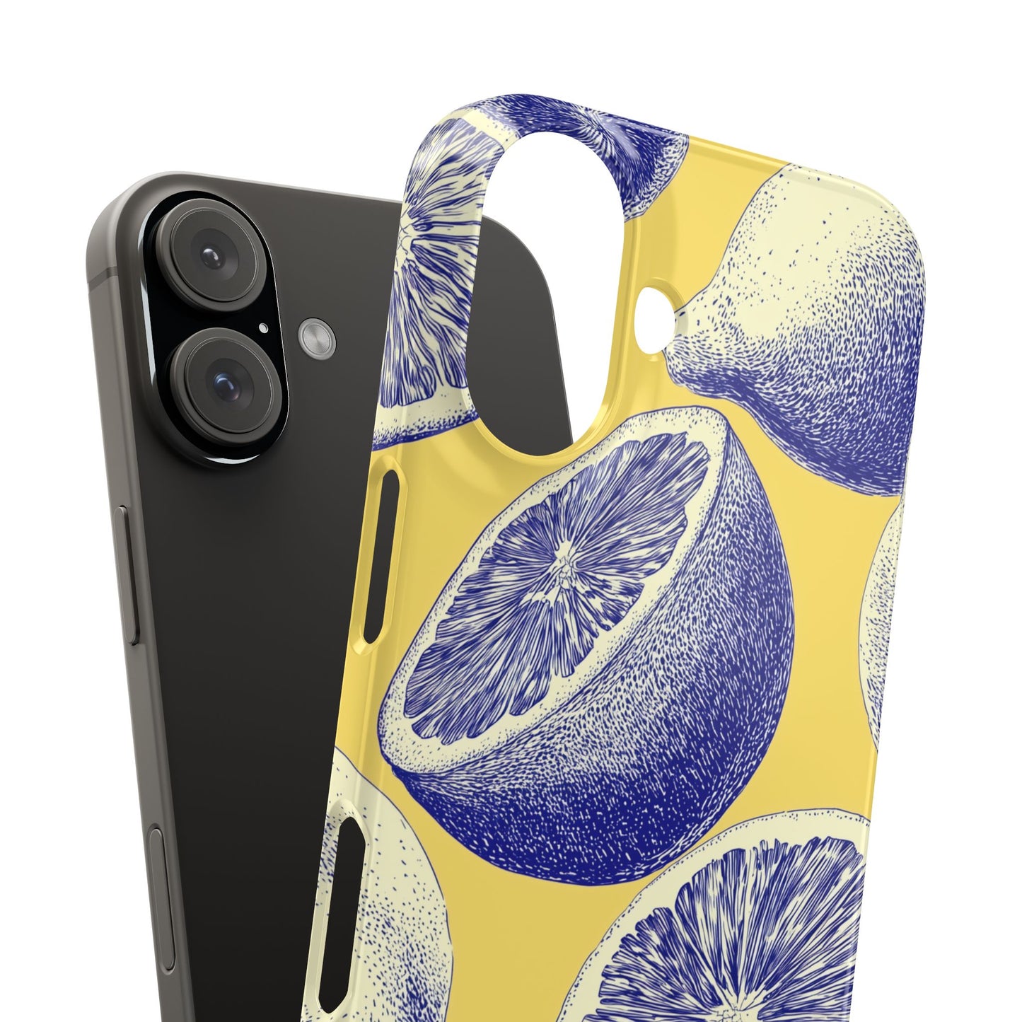 Indigo Citrus - Slim Phone Case