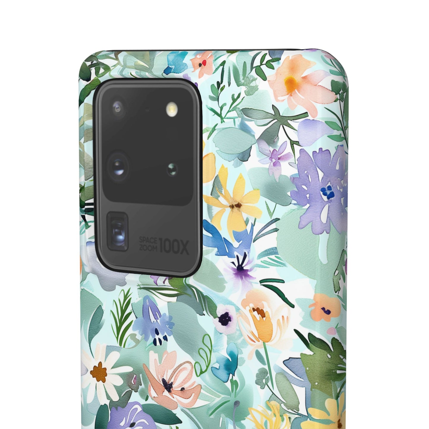 Watercolor Meadow - Slim Phone Case