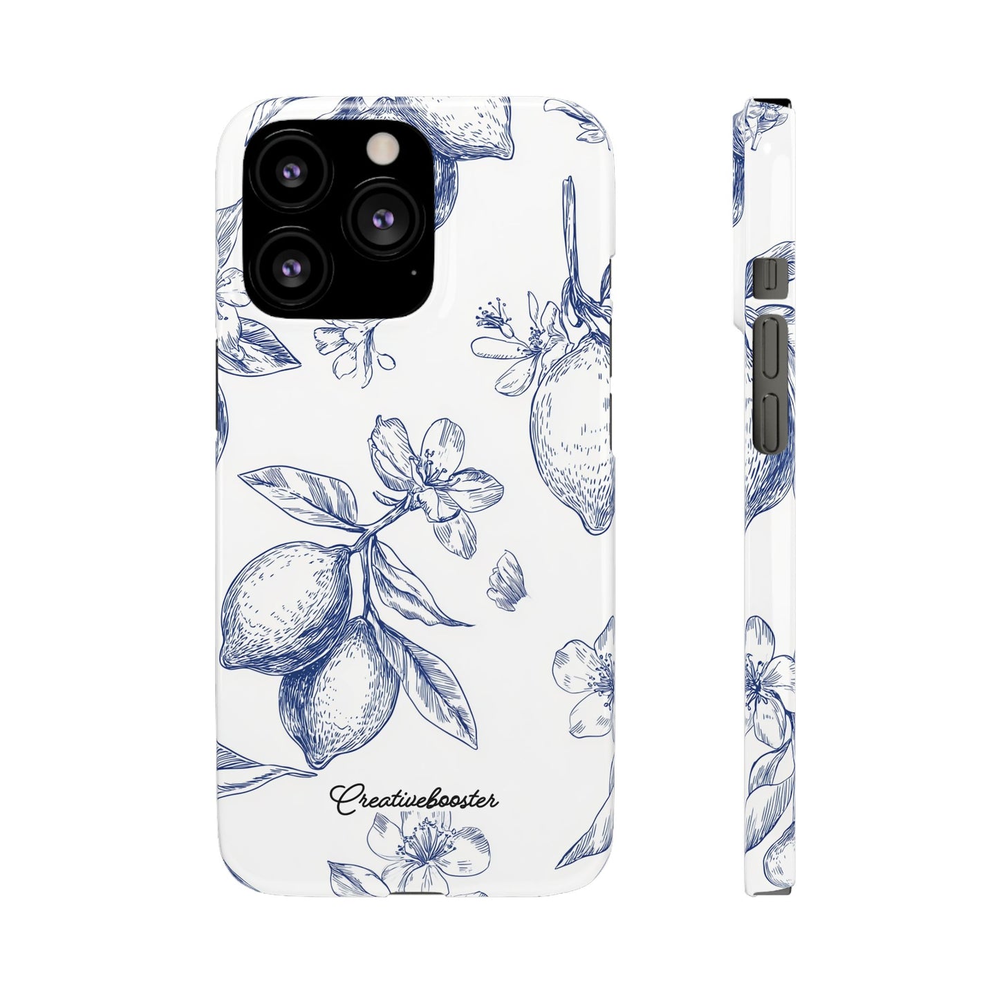 Indigo Sketch - Slim Phone Case
