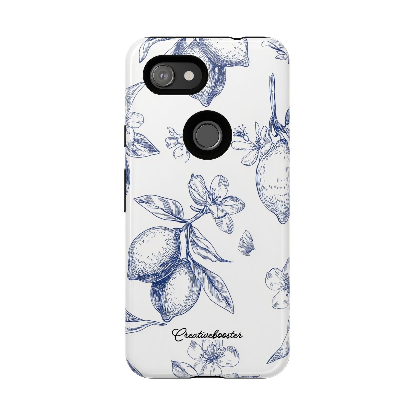 Indigo Sketch - Tough Phone Case