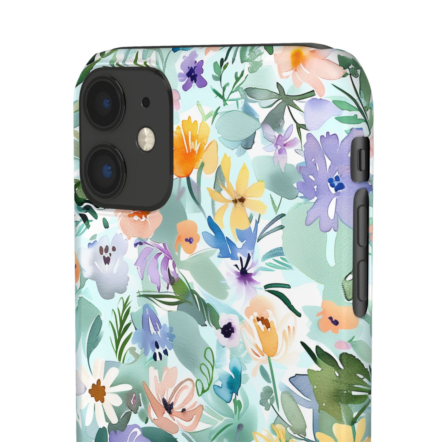 Watercolor Meadow - Slim Phone Case
