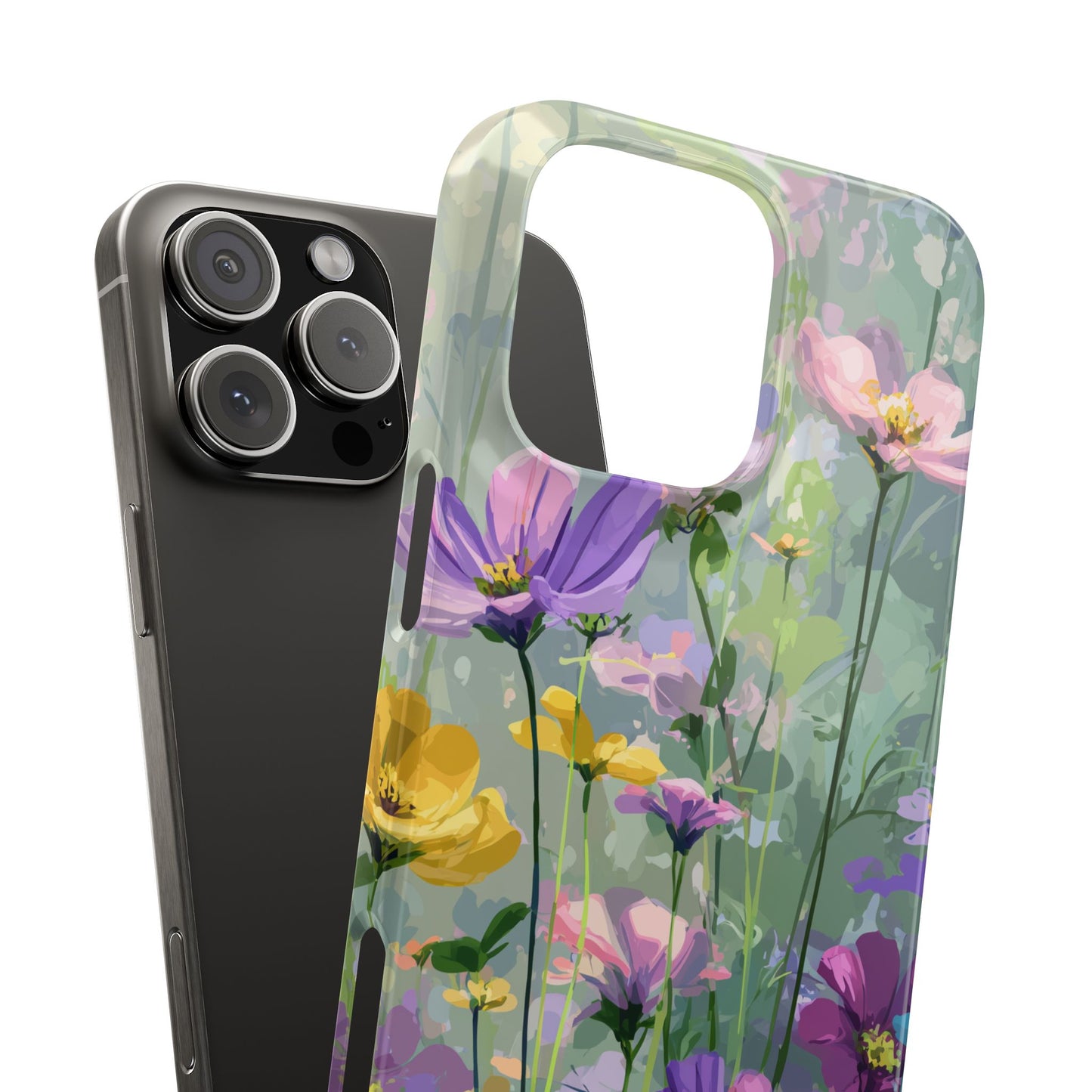 Pastel Bloom - Slim Phone Case