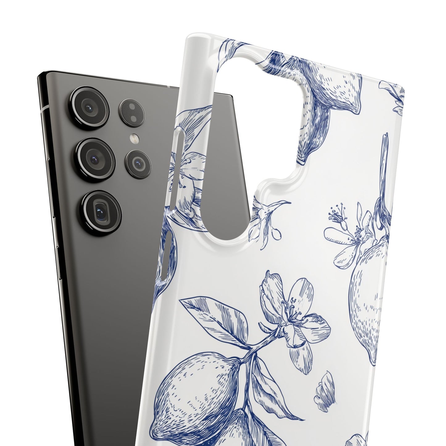 Indigo Sketch - Slim Phone Case