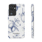 Indigo Sketch - Slim Phone Case