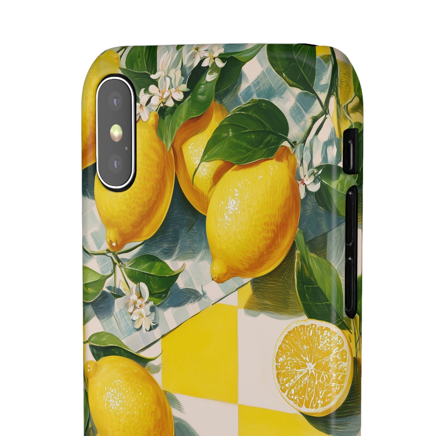 Picnic Lemon - Slim Phone Case