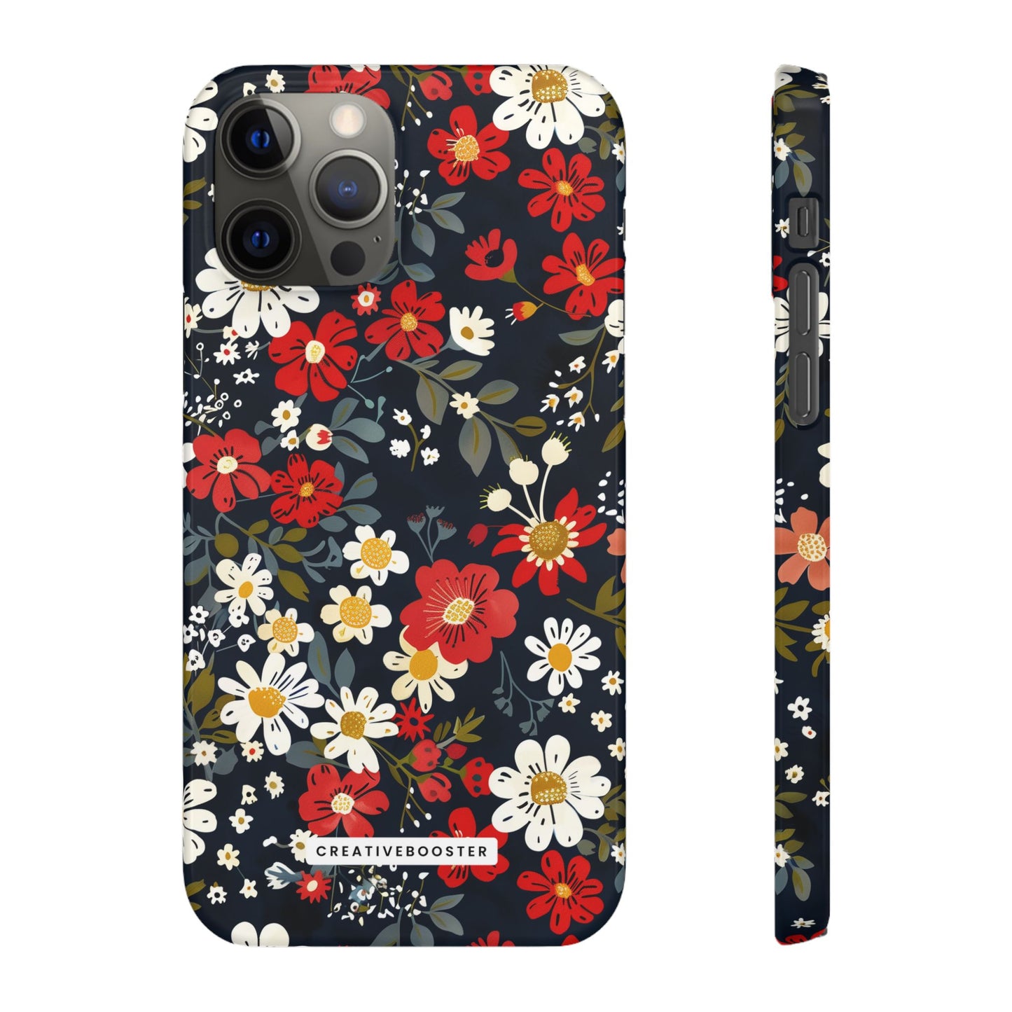Retro Daisy - Slim Phone Case
