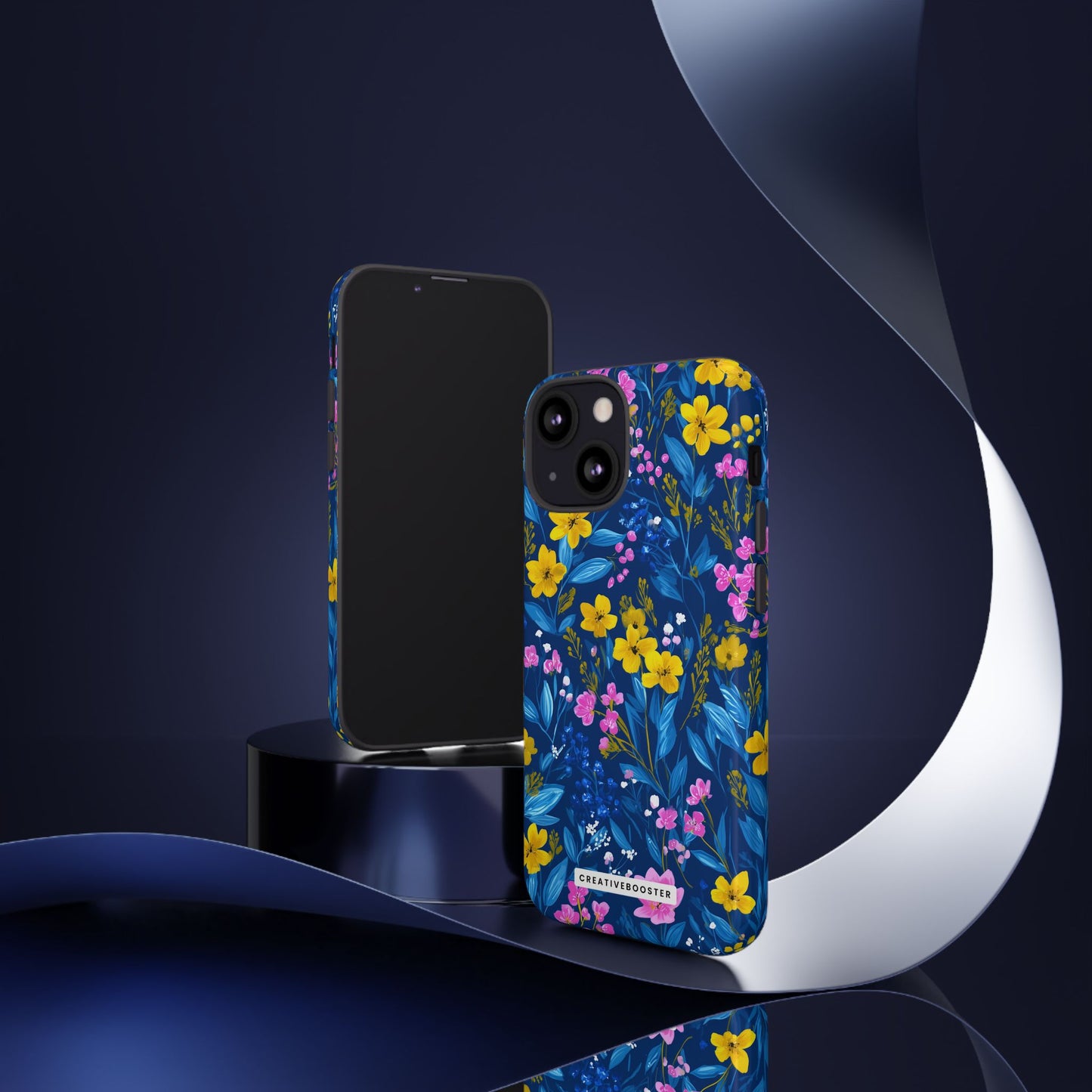 Midnight Petals - Tough Phone Case