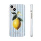 Ribbon Lemon - Slim Phone Case