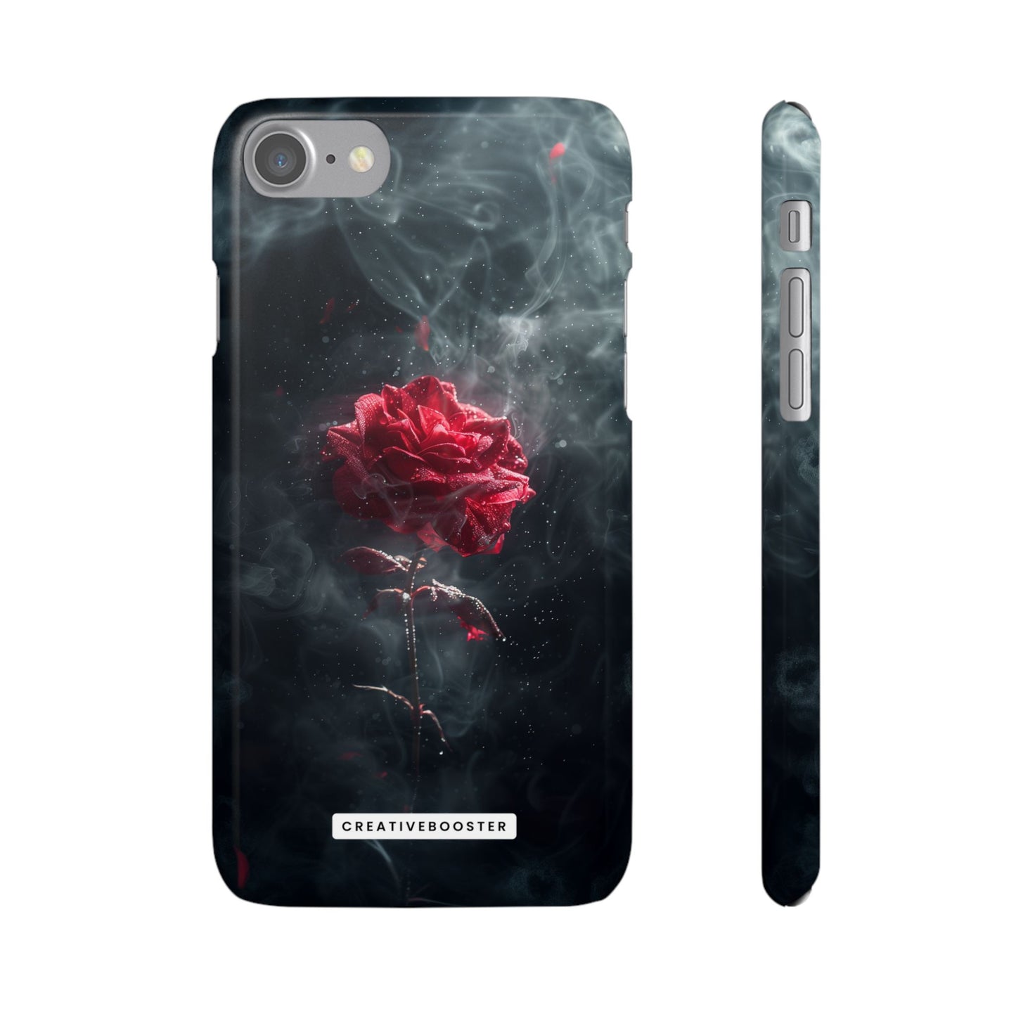 Midnight Rose - Slim Phone Case